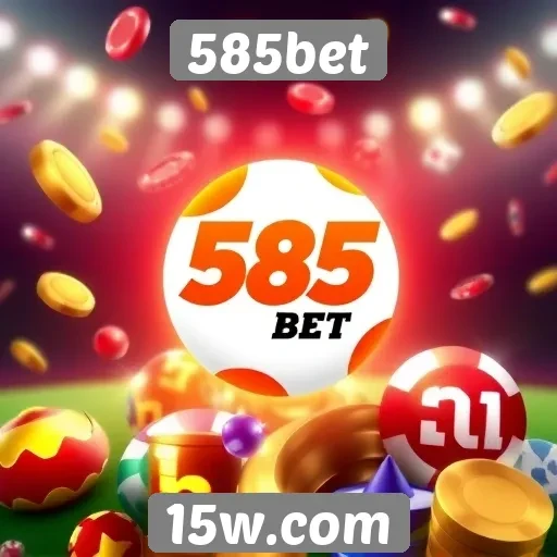 Variedade de jogos disponíveis na 585bet